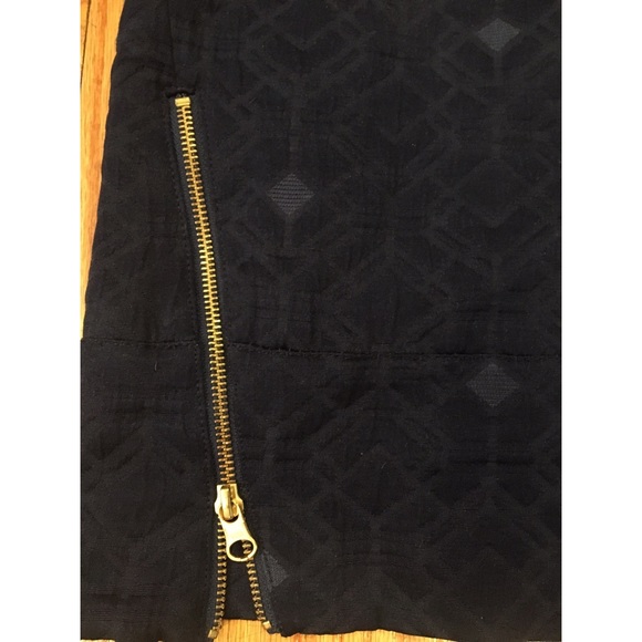 J.Crew Dressy Navy Blue Top - Picture 2 of 2